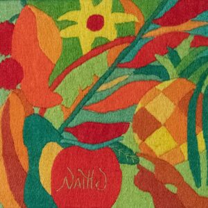 Tryptique fruits exotiques