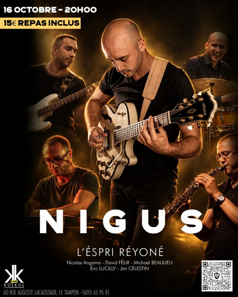Concert NIGUS – Lèspri Réyoné