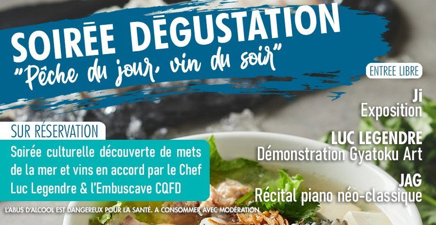Soirée de dégustation culturelle et artistique