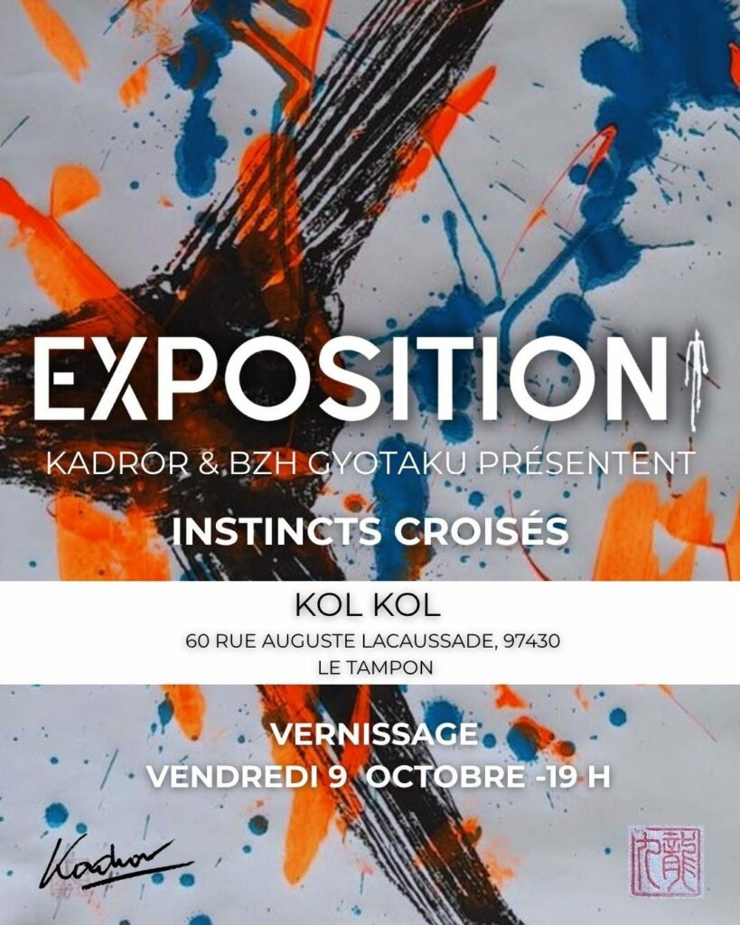 Vernissage KADROR x LUC LEGENDRE