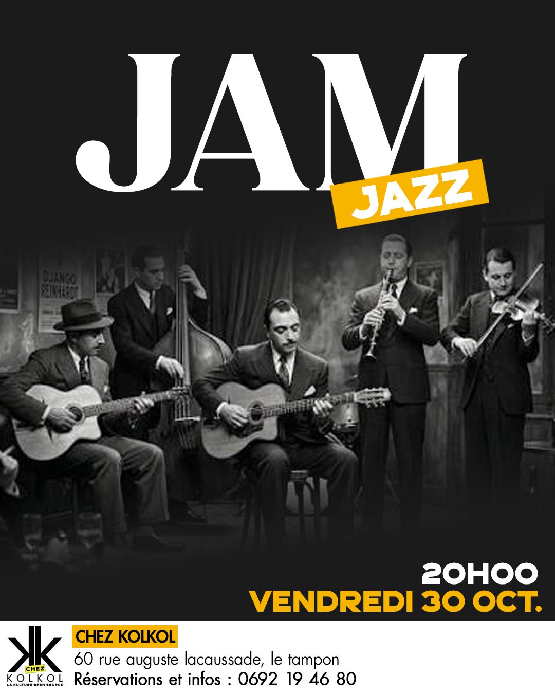 JAM Jazz – Scène ouverte
