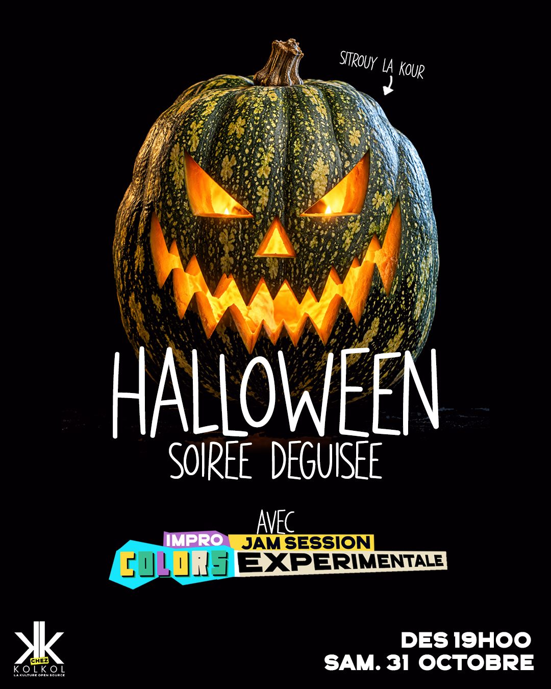 Soirée déguisée + concert expérimental